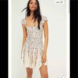 NWT Free People Ponderosa Mini Dress